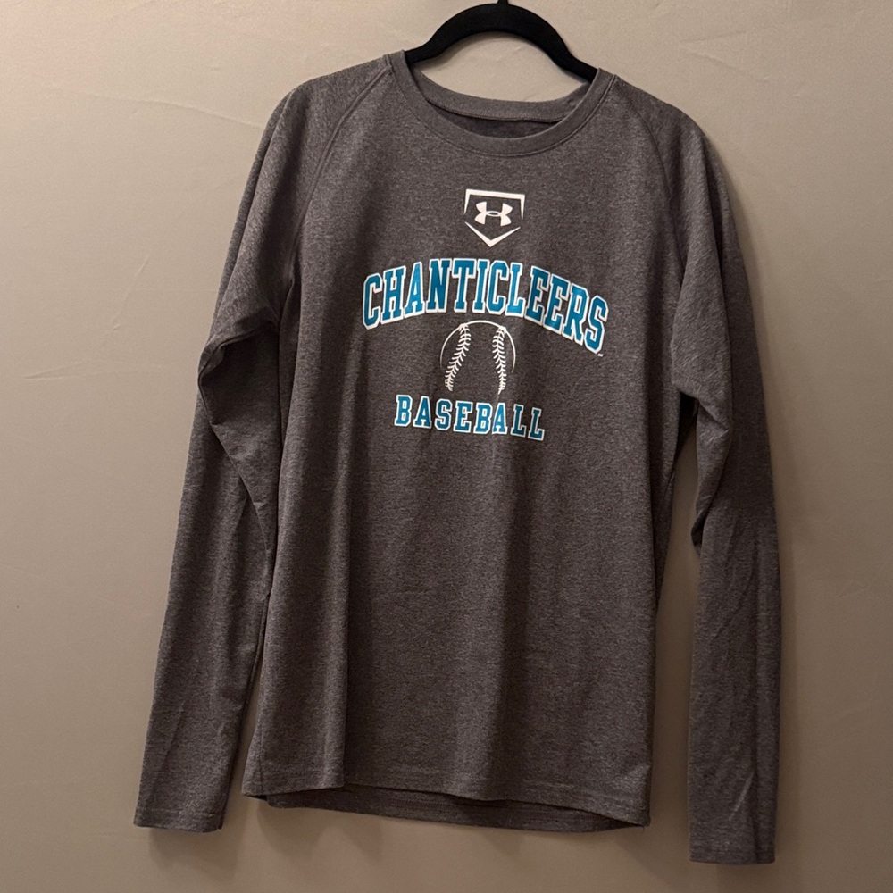 Under Armour Gray Chanticleers Baseball Tee